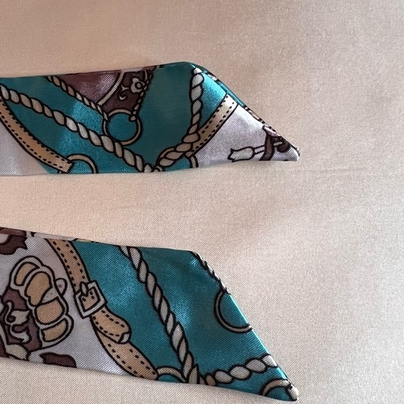 New Cute Teal Multicolor Twilley size OS in Box - Picture 4 of 7